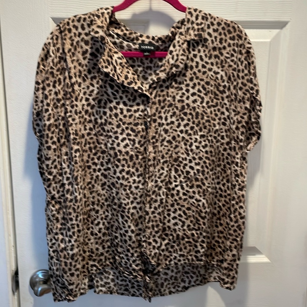Animal print shirt